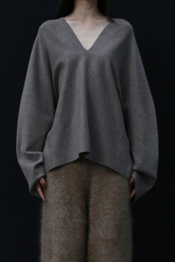 SWAYING 24 Autumn and Winter One-piece wool cardigan SW-SW24AW1T34-QZ Light brown SW-SW24AW1T32